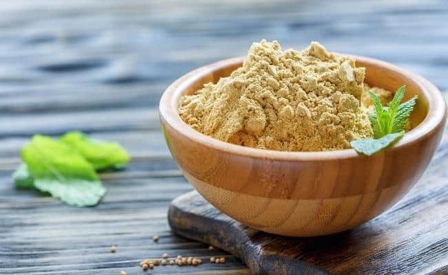 Горчичный порошок против загрязнений