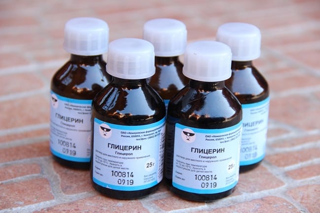 Чистка глицерином