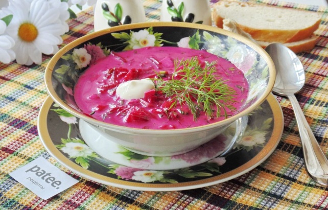 холодный борщ