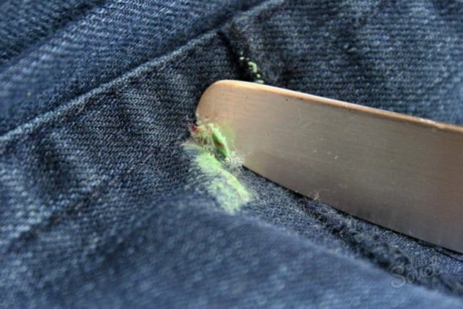 Используйте не острый нож