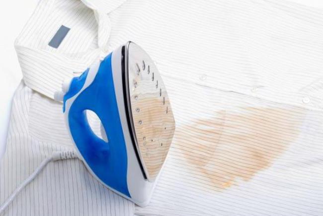 Пятно от утюга
