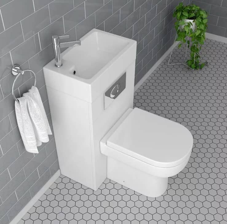 раковина в бочке унитаза