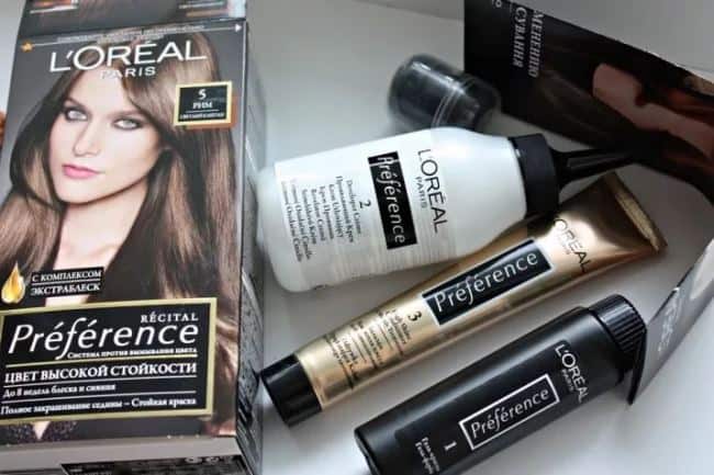 Вместо специализированной краски можно взять обычную для волос