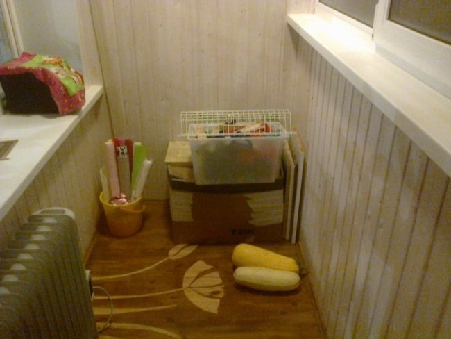 Во время разморозки продукты положите на балконе