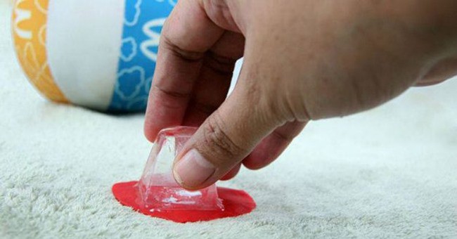 Воспользуйтесь обычным кубиком льда