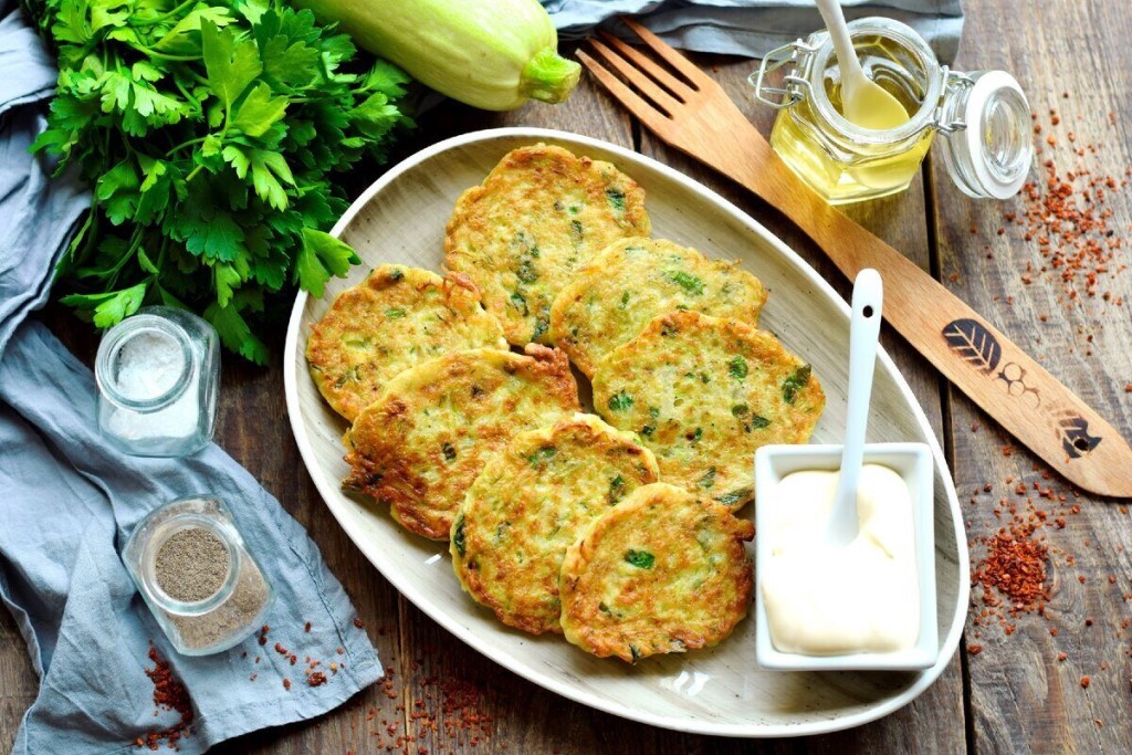 овощные оладьи