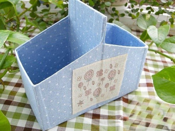 органайзер для хранения из картонной упаковки